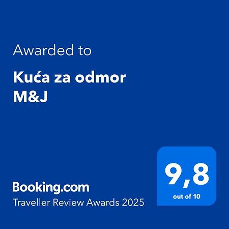 Kuca Za Odmor M&J Villa Бенковац Екстериор снимка